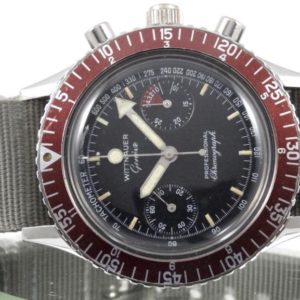 Wittnauer Chrono Compax Burgundy