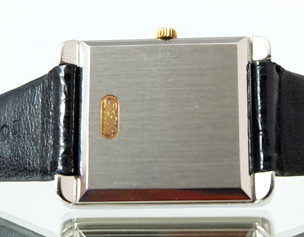 Omega Tank Clous de Paris Or Steel 1974