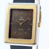 Omega Tank Clous de Paris Or Steel 1974
